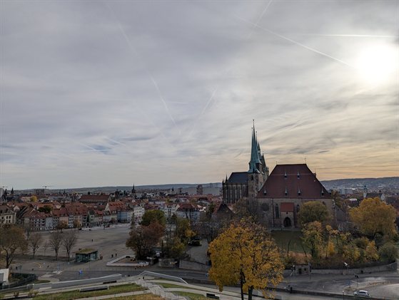 Erfurt Dom in der Andreasvorstadt